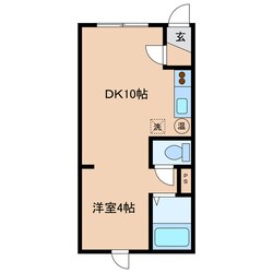 パークサイド健の物件間取画像